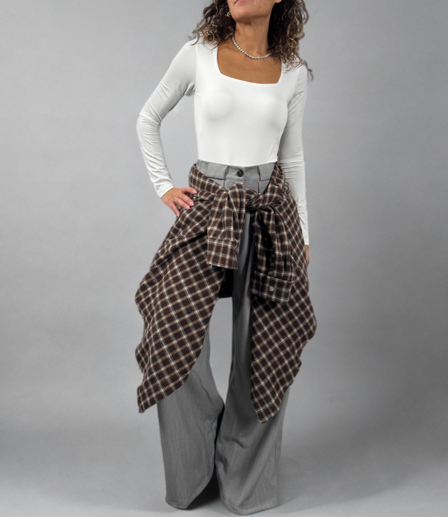 Camicia tartan in flanella con spalle imbottite ModaFilo.com modafilo