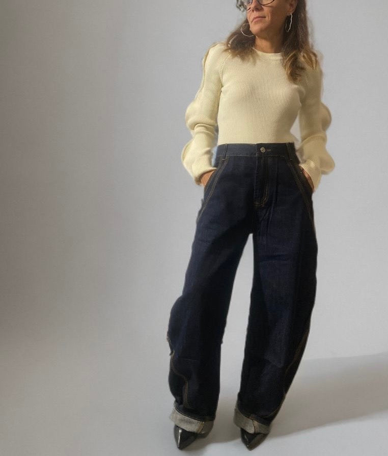 Jeans balloon Monique - Disponibile in 2 colori ModaFilo.com modafilo