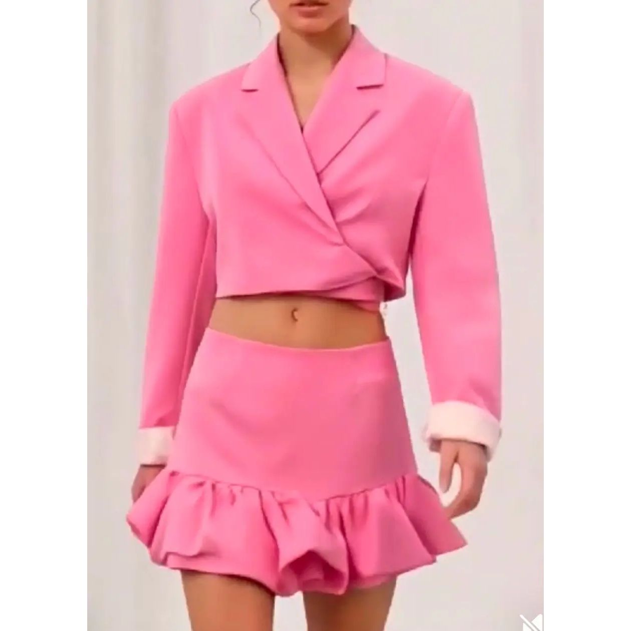 Blazer corto con laccio Lunina Il mio negozio modafilo