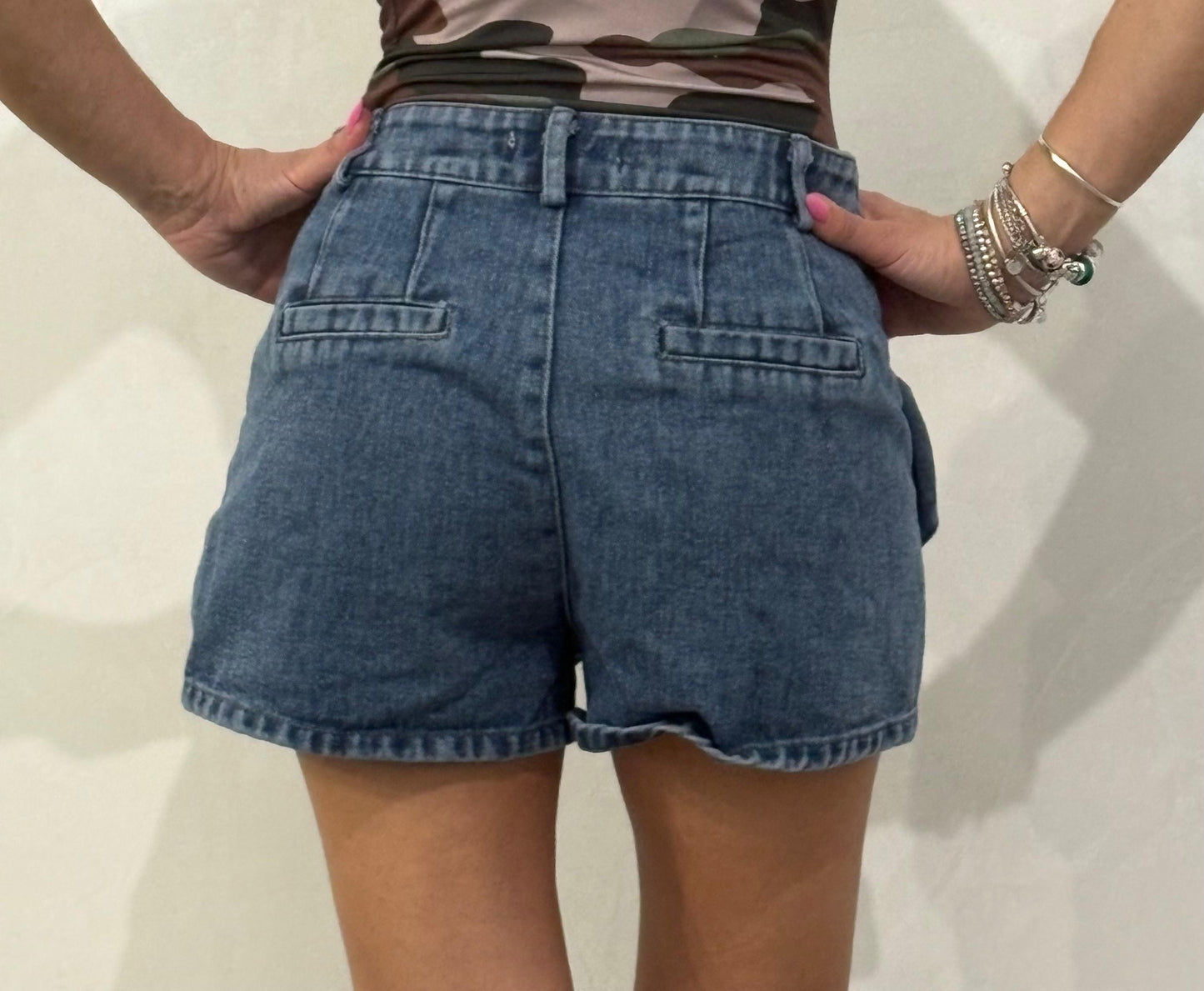 Shorts in denim con fiocchi ModaFilo.com modafilo