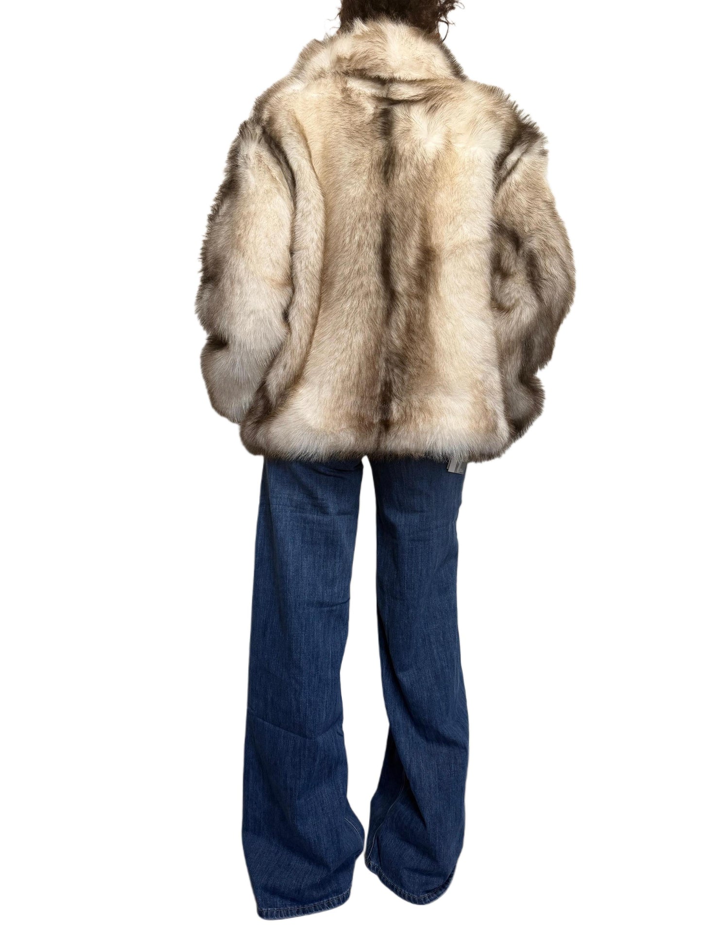 Ecopelliccia sfumata