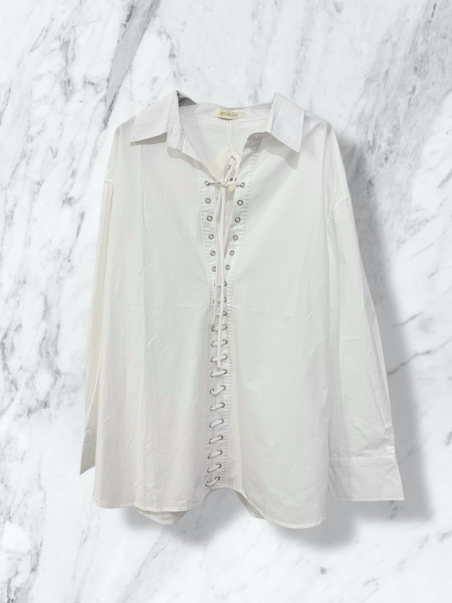 Camicia Lace-Up- Disponibile in 3 colori
