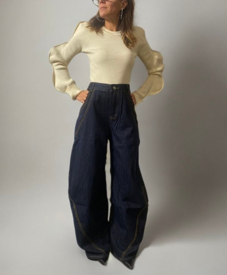 Jeans balloon Monique - Disponibile in 2 colori ModaFilo.com modafilo