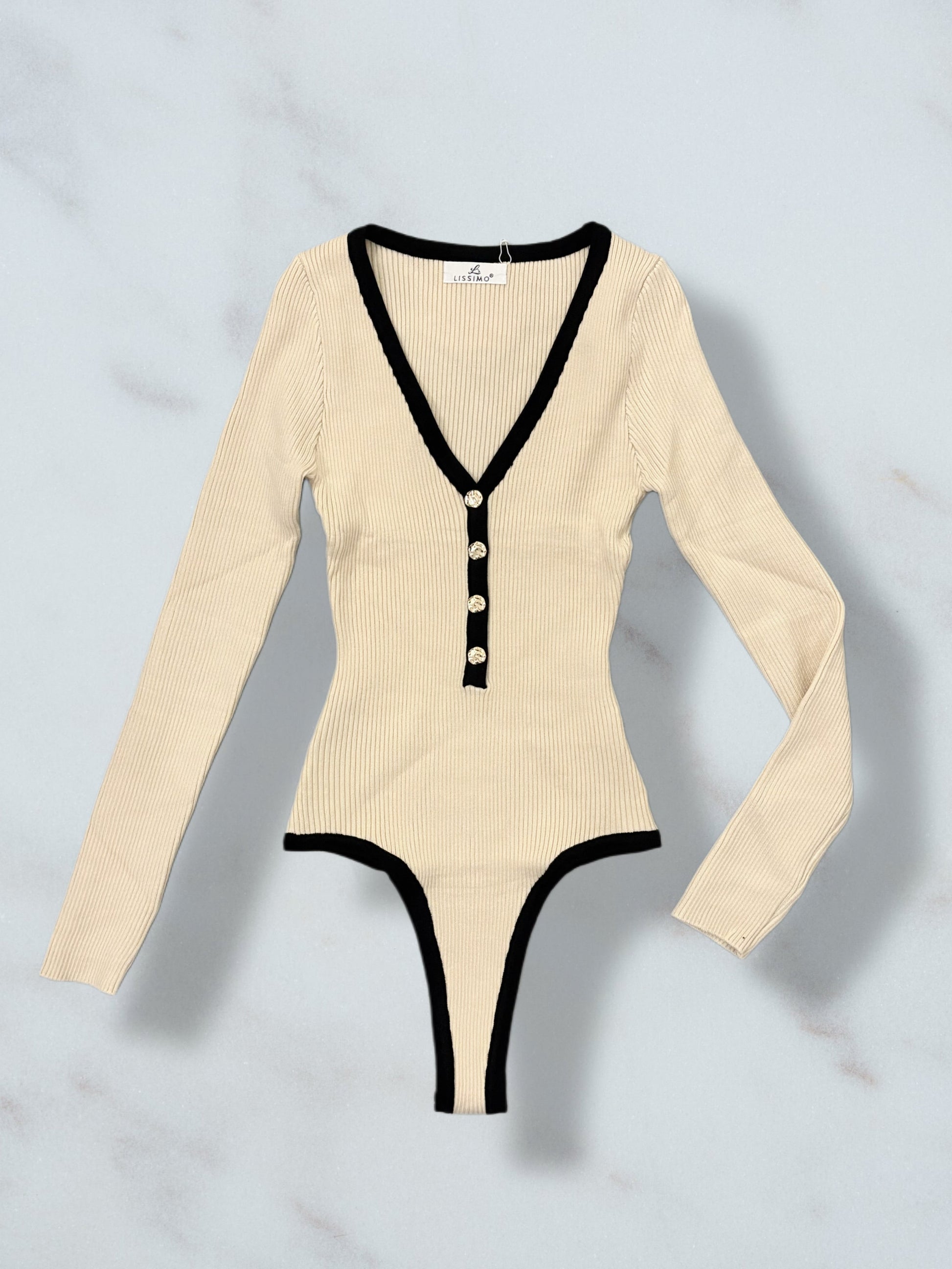 Body scollo a V con bottoncinii ModaFilo.com modafilo