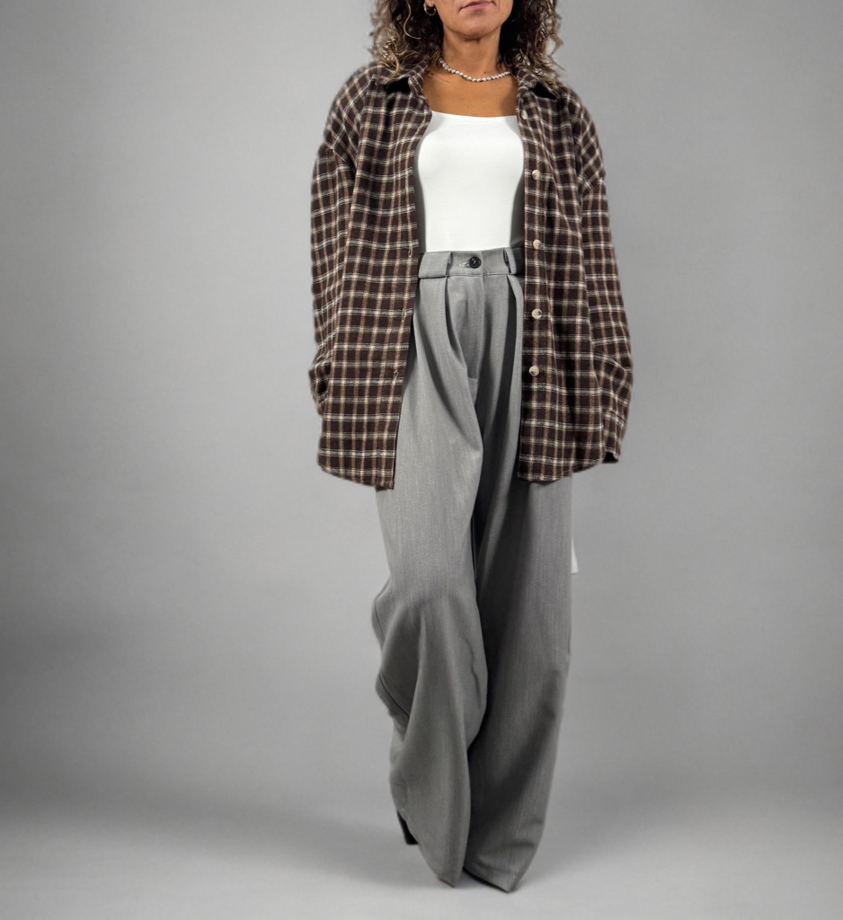 Camicia tartan in flanella con spalle imbottite ModaFilo.com modafilo