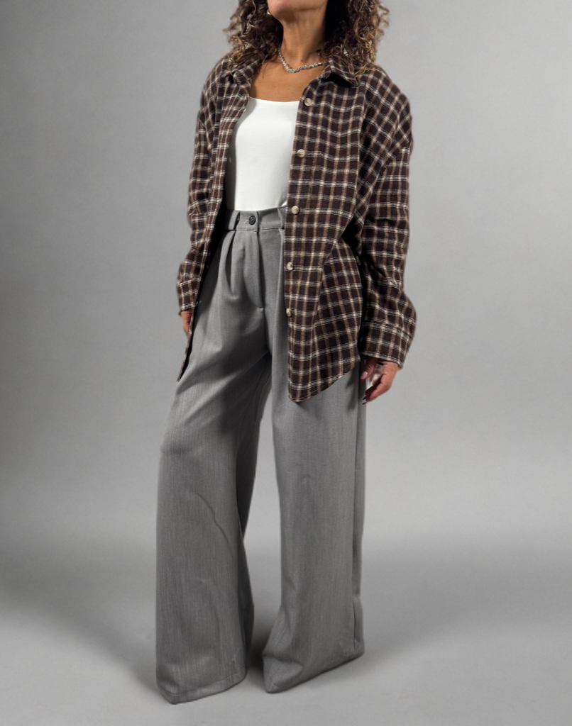 Camicia tartan in flanella con spalle imbottite ModaFilo.com modafilo