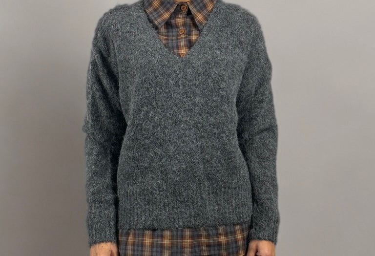 Maglione scollo a V