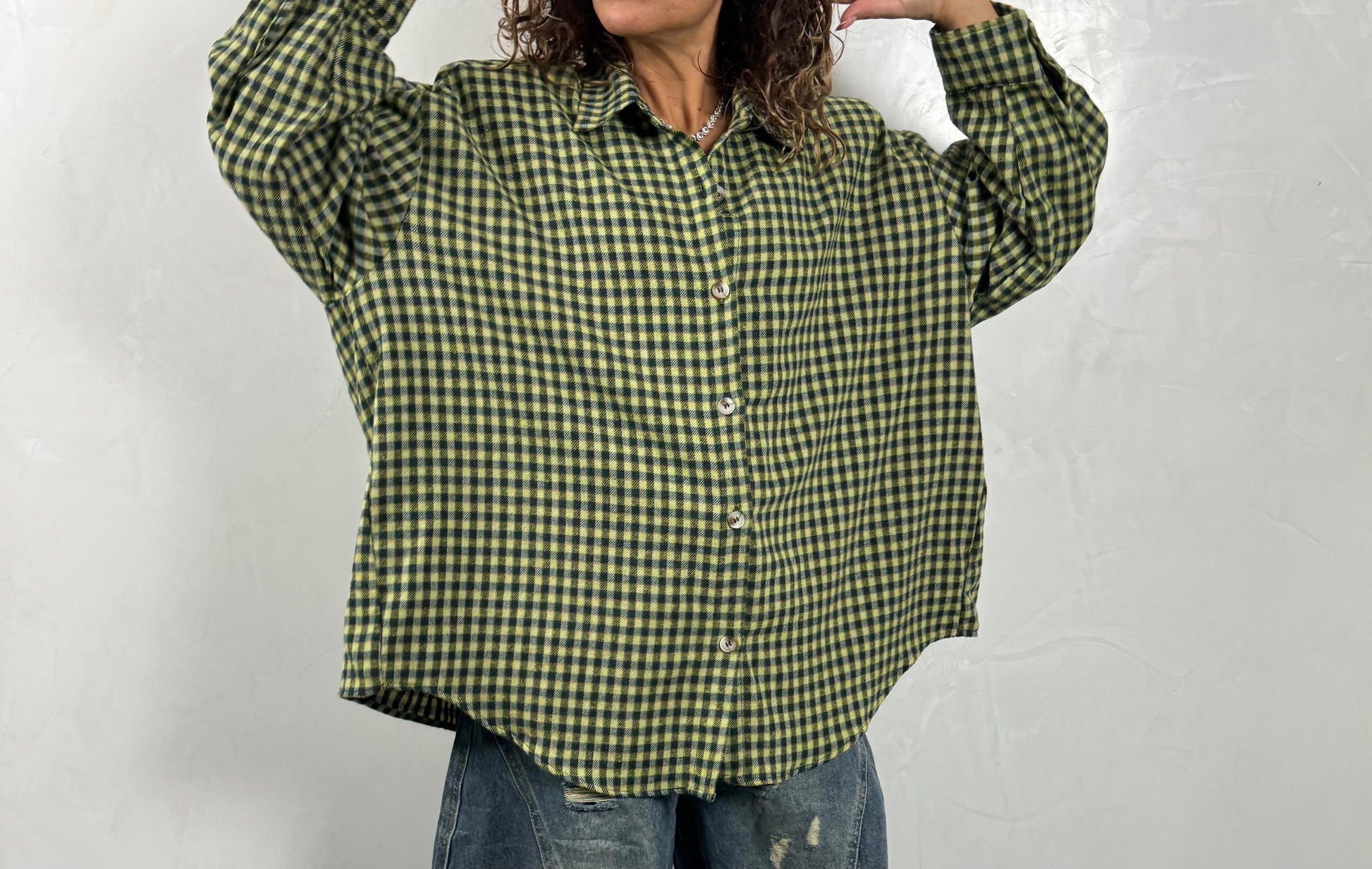 Camicia tartan in flanella con spalle imbottite ModaFilo.com modafilo