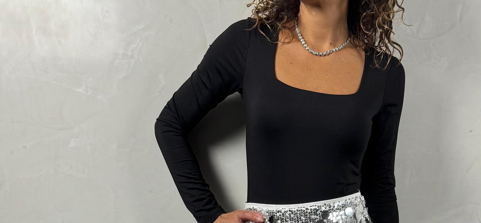 Body con scollo quadrato ModaFilo.com modafilo