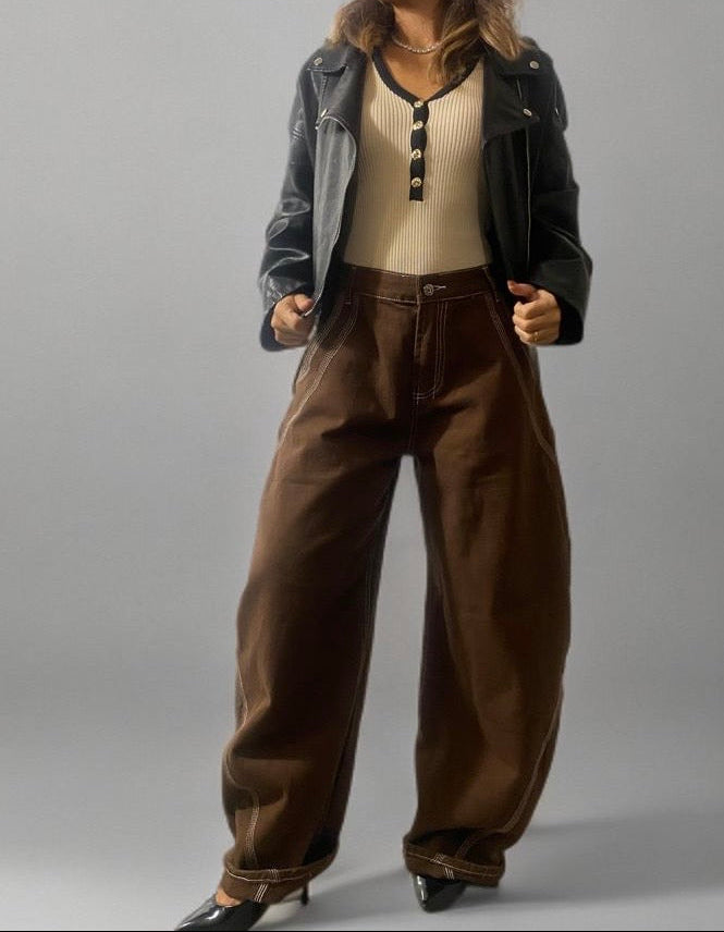 Jeans balloon Monique - Disponibile in 2 colori ModaFilo.com modafilo