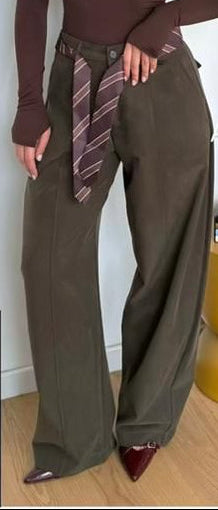 Pantalone balloon con cintura cravatta ModaFilo.com modafilo