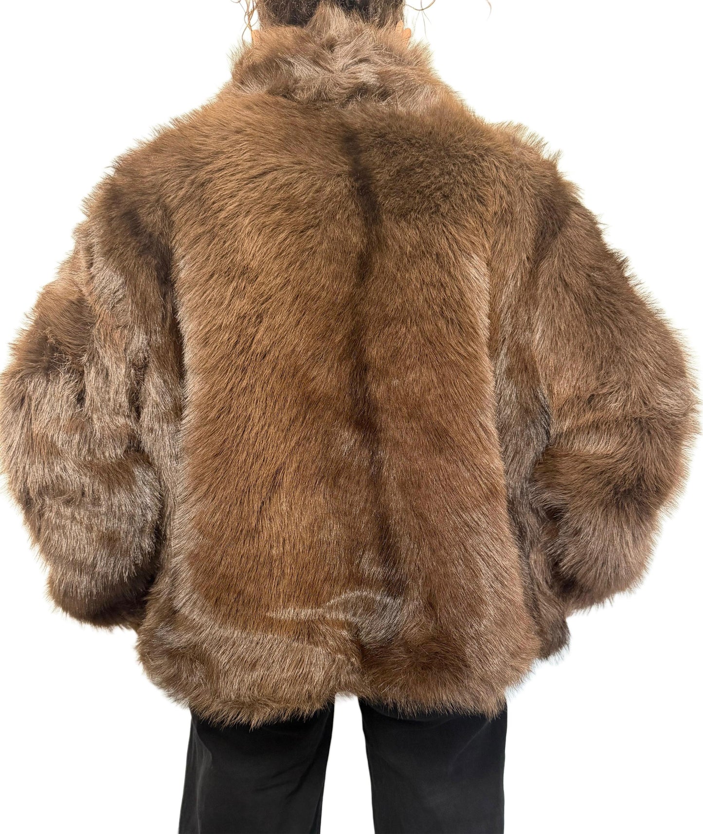 Ecopelliccia marrone