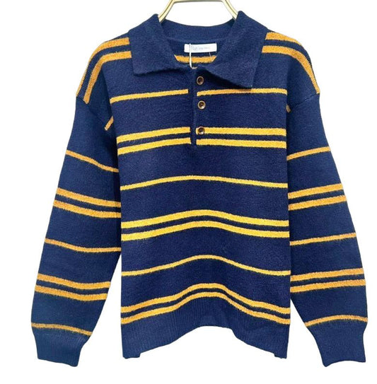 Polo a righe in maglia ModaFilo.com modafilo