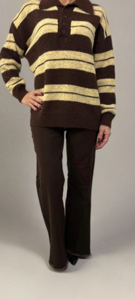 Maglione polo a righe ModaFilo.com modafilo