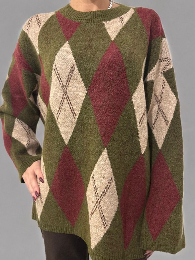 Maglione a rombi ModaFilo.com modafilo