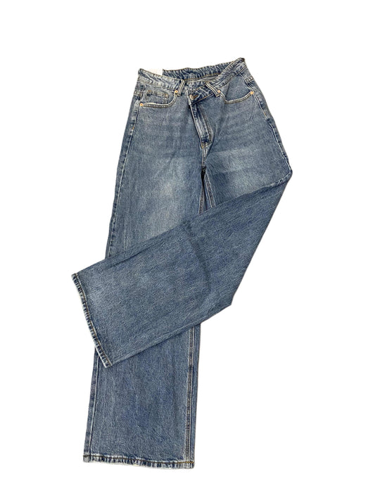 Jeans Wide Leg a vita asimmetrica ModaFilo.com modafilo