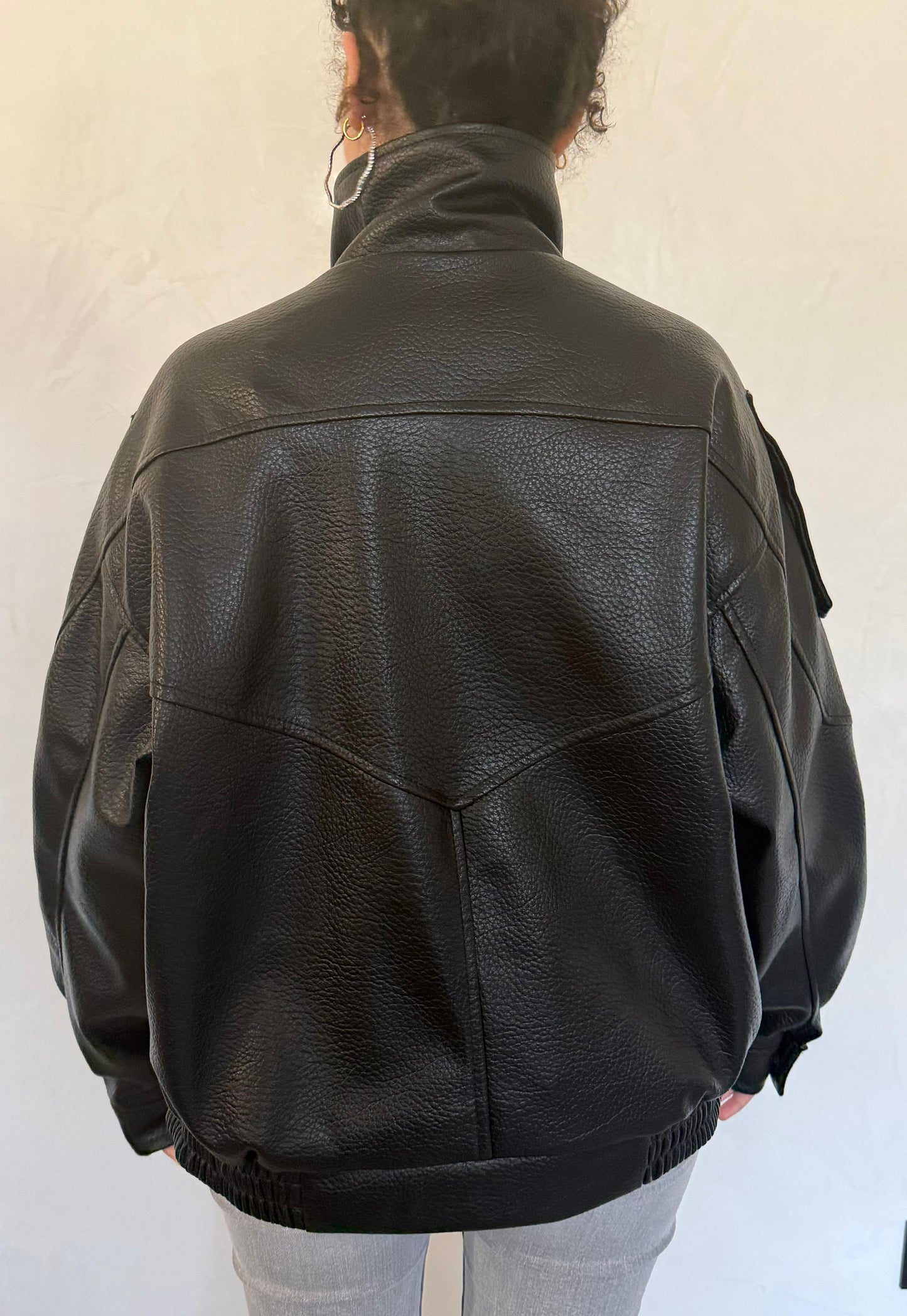 Giacca biker collo alto ModaFilo.com modafilo
