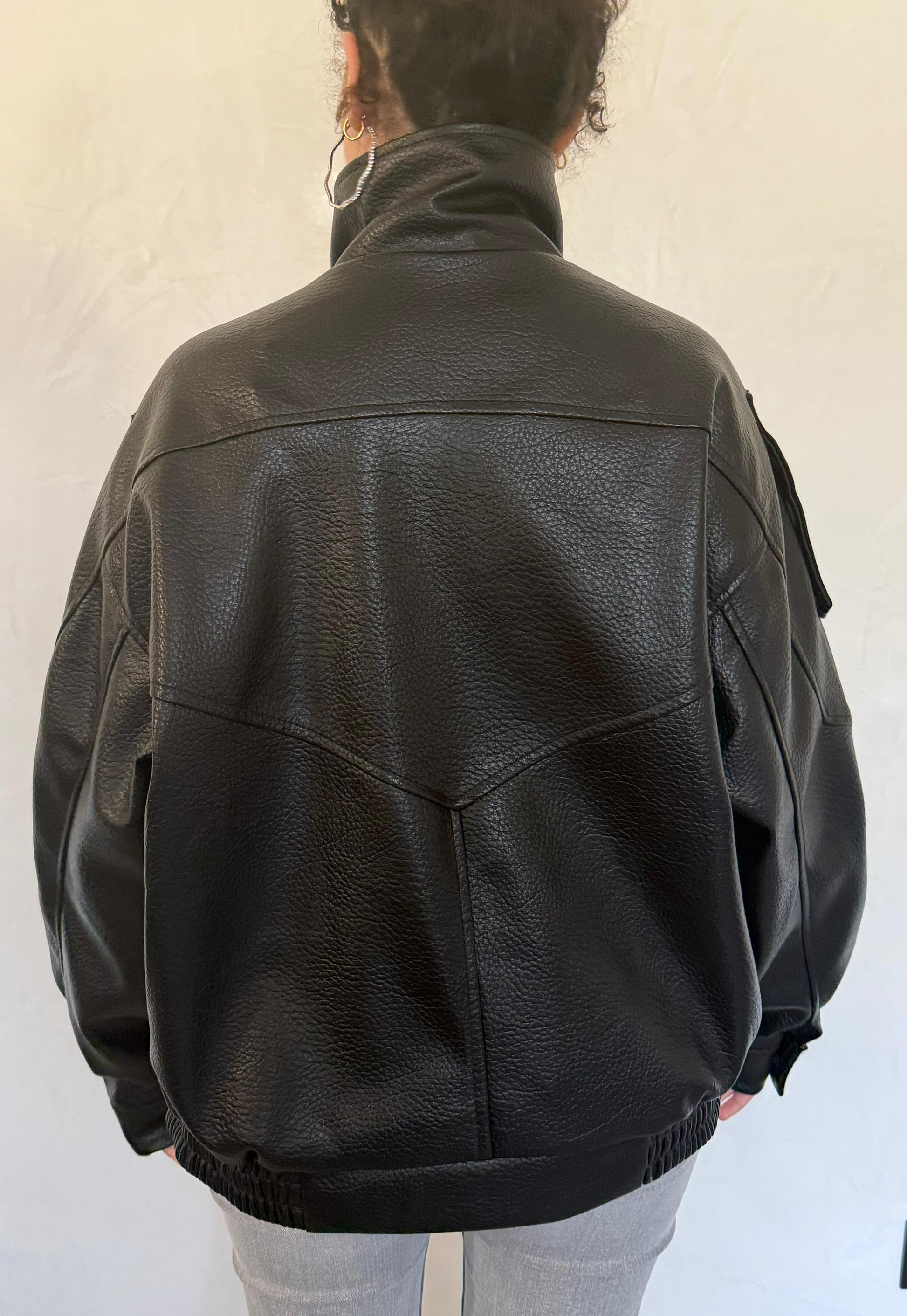 Giacca biker collo alto ModaFilo.com modafilo
