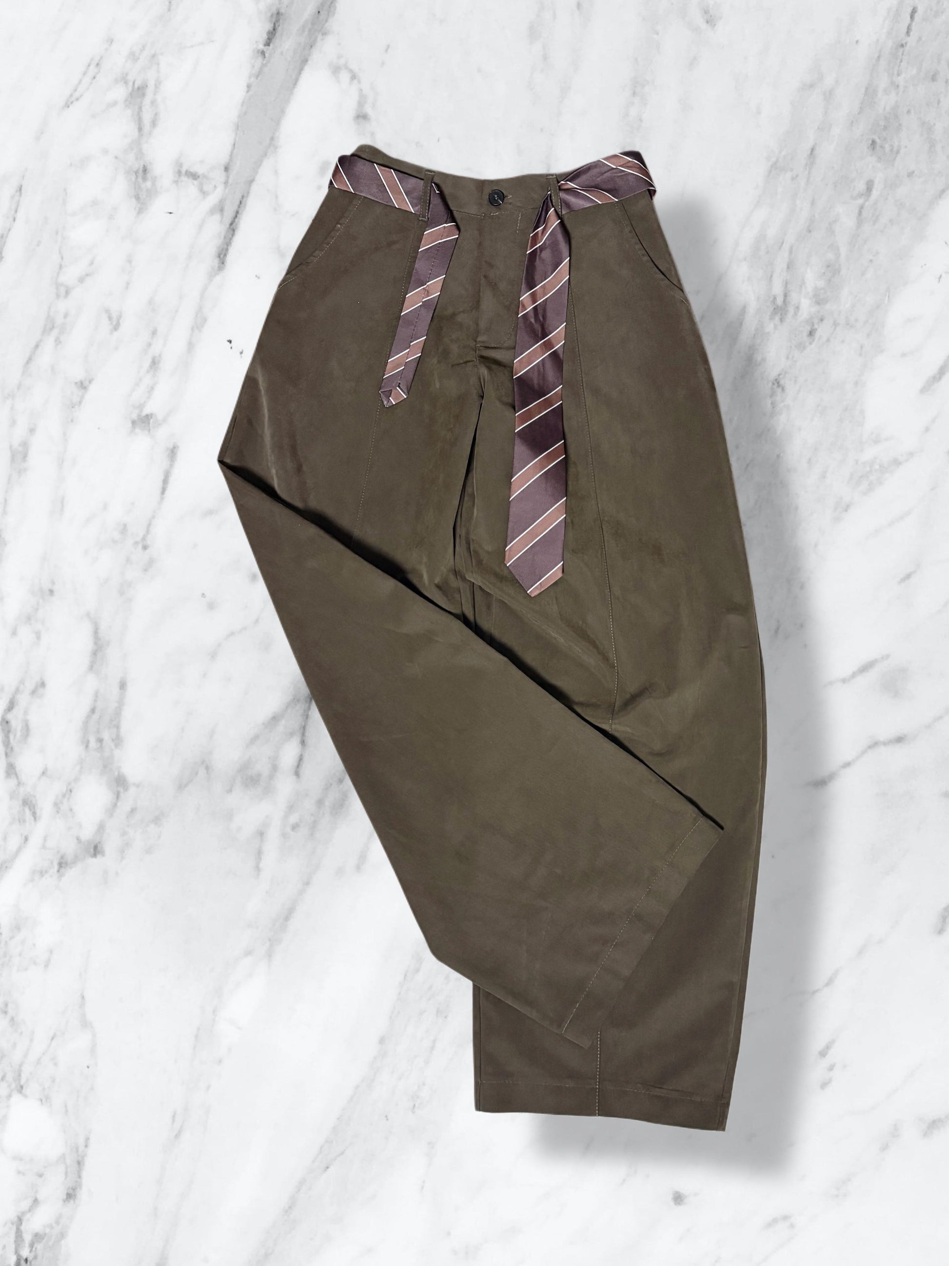 Pantalone balloon con cintura cravatta ModaFilo.com modafilo