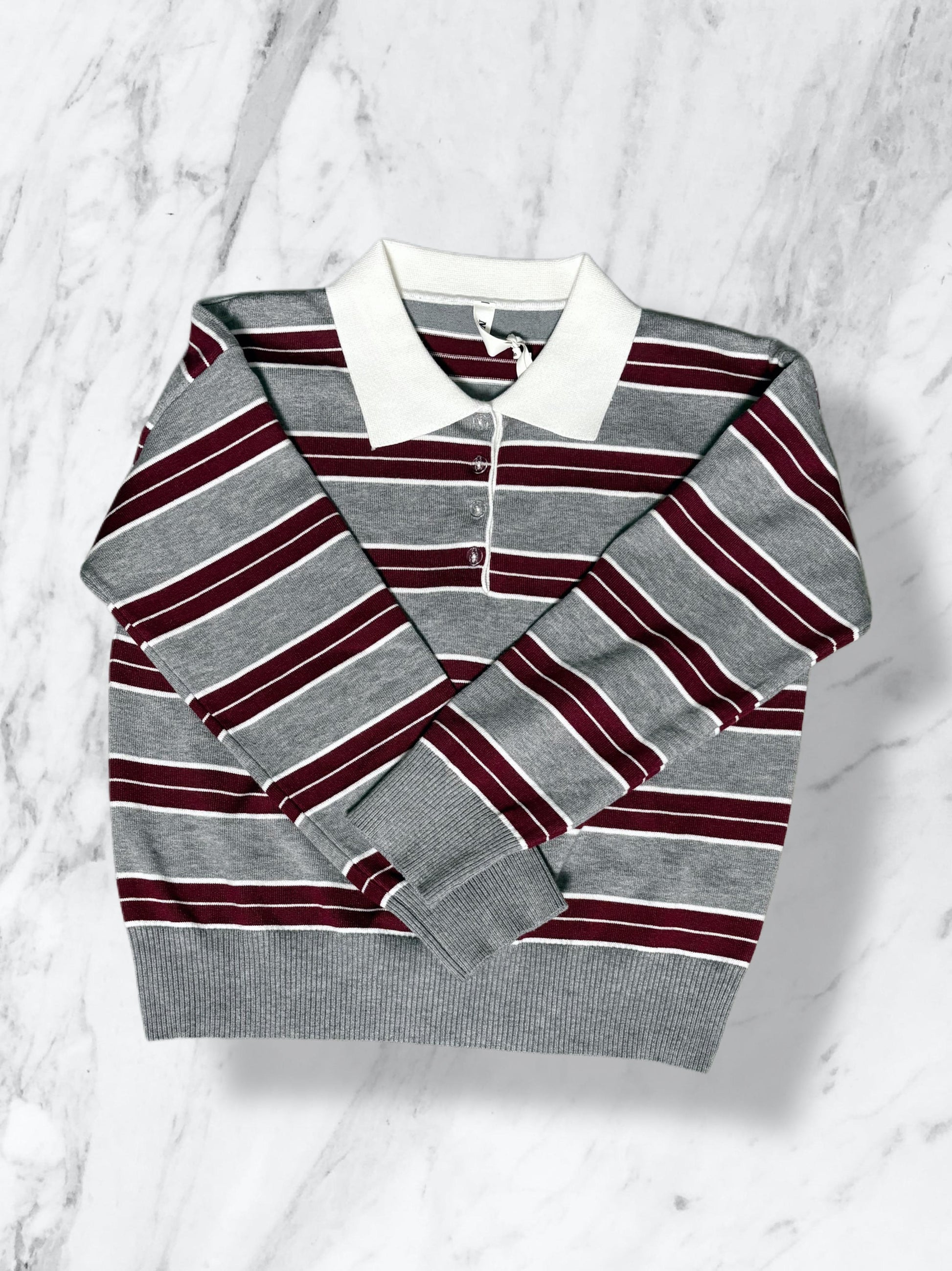 Polo a righe colletto ModaFilo.com modafilo