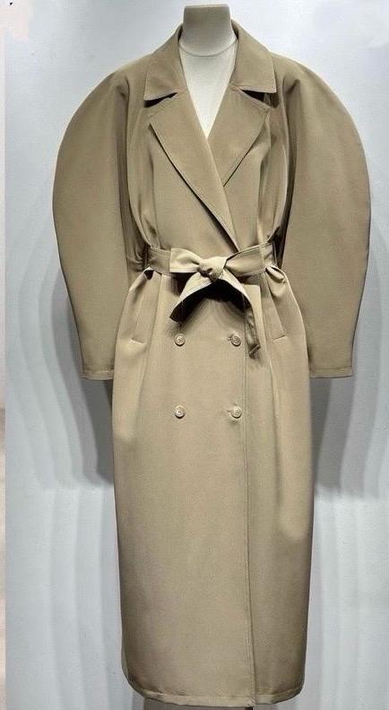 Trench oversize con maniche sbuffo ModaFilo.com modafilo