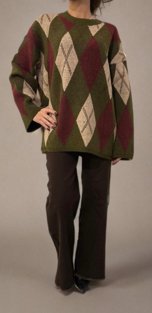 Maglione a rombi ModaFilo.com modafilo