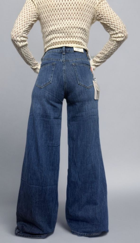 Jeans in denim a zampa ModaFilo.com modafilo