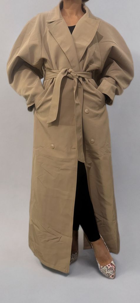 Trench oversize con maniche sbuffo ModaFilo.com modafilo