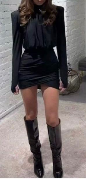 Miniabito drappeggiato nero ModaFilo.com modafilo