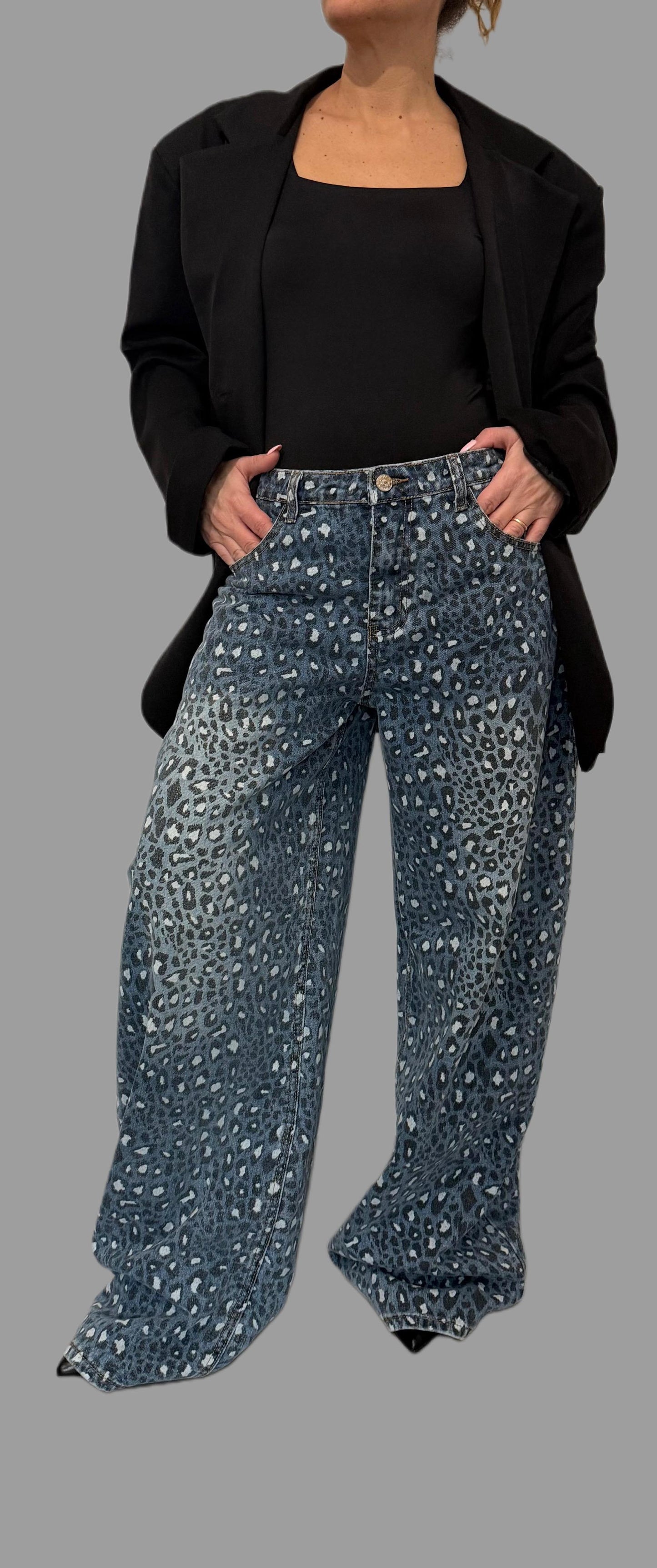 Jeans Balloon leopardato ModaFilo.com modafilo