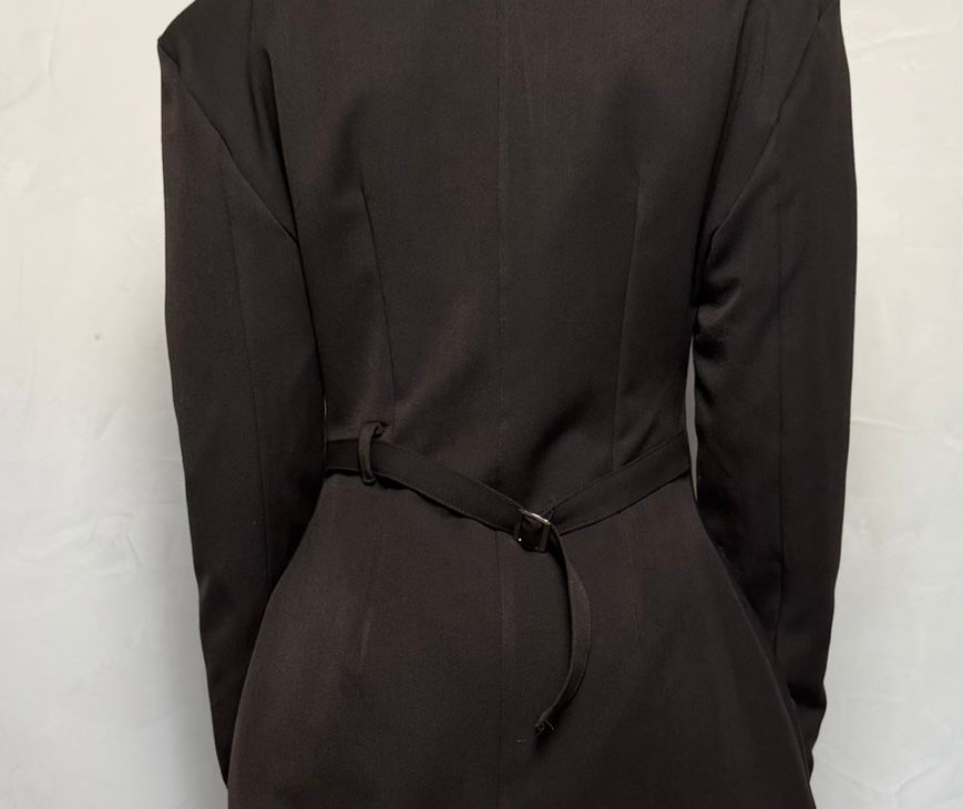 Abito in blazer marrone