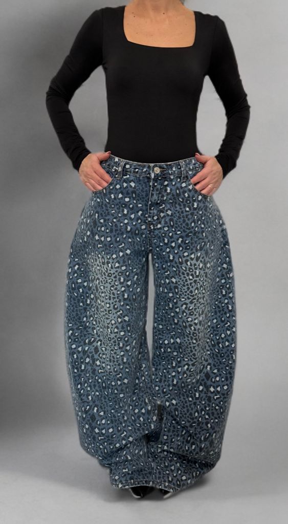 Jeans Balloon leopardato ModaFilo.com modafilo