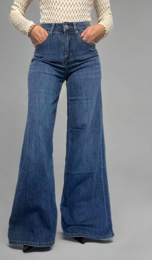 Jeans in denim a zampa ModaFilo.com modafilo