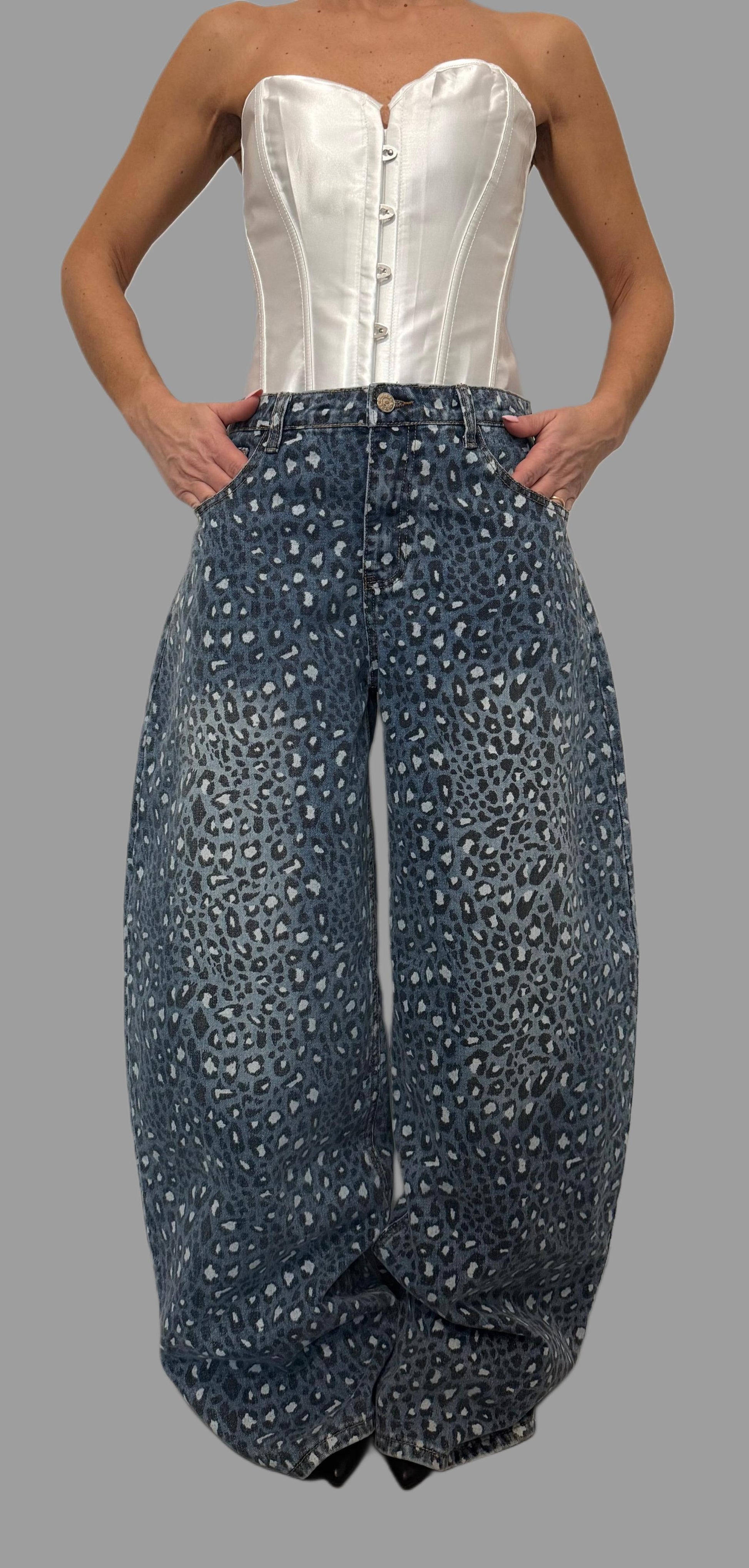 Jeans Balloon leopardato ModaFilo.com modafilo